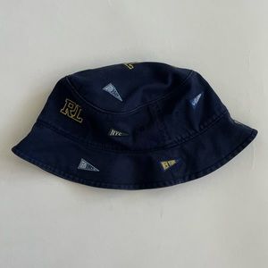 Men’s Polo Ralph Lauren navy embroidered bucket hat